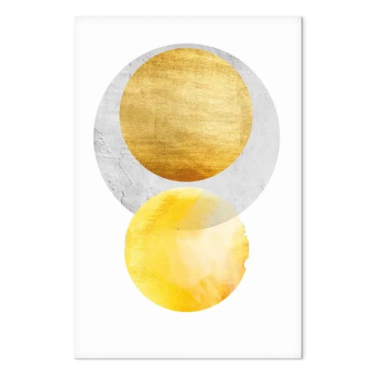 Arte da Geometria (1 peça) - Composições Abstratas com Motivo de Círculos