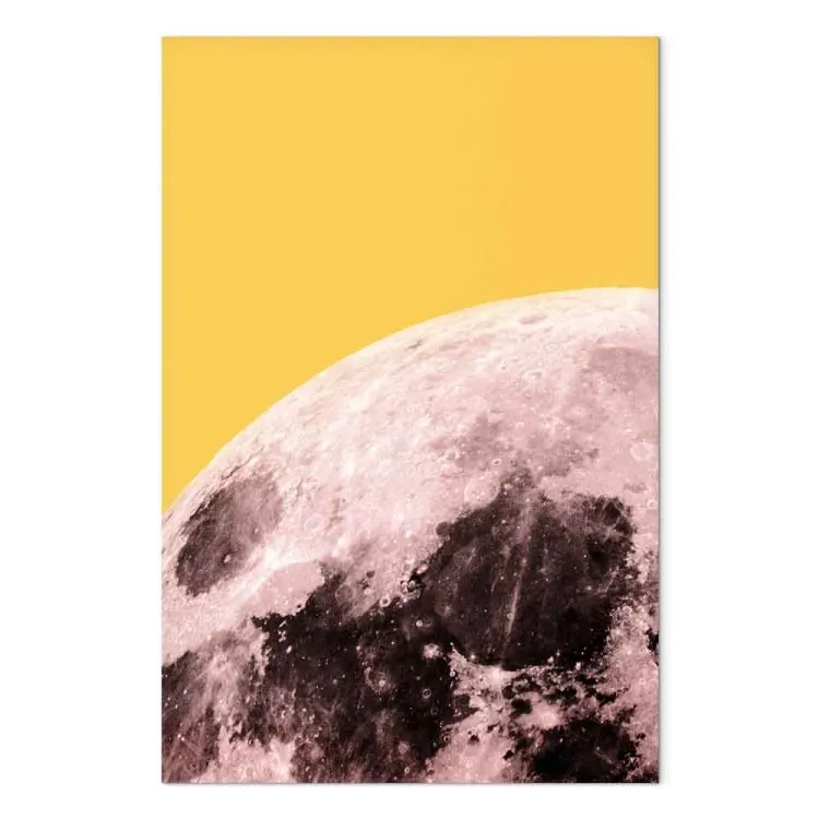 Cores inusitadas da lua - foto do cosmos em cores originais