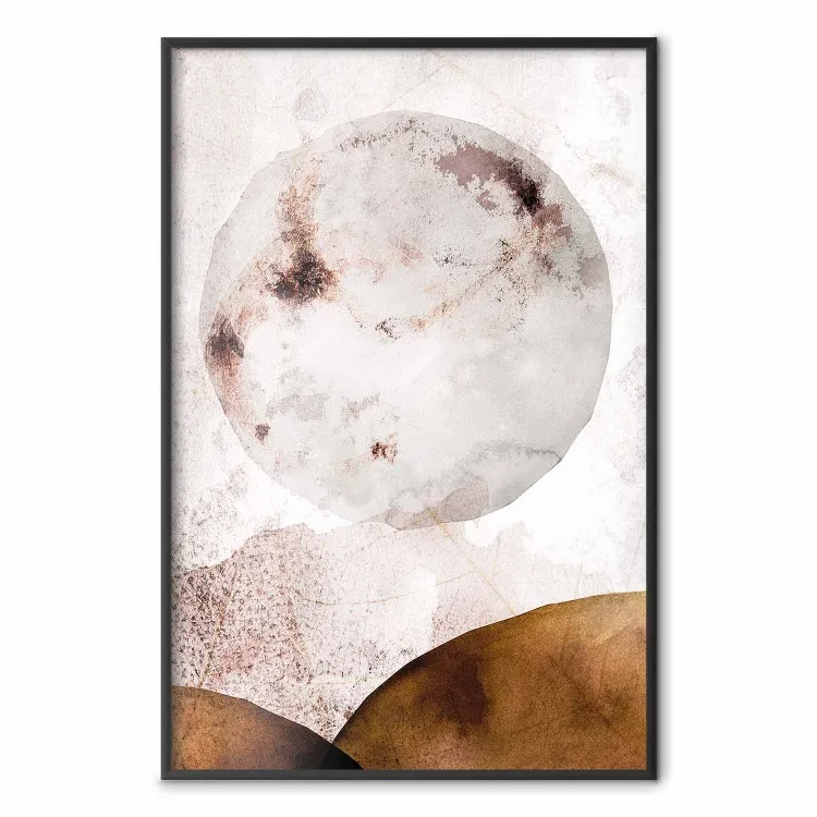 Manchas Ensolaradas - textura abstrata de círculo branco em fundo claro