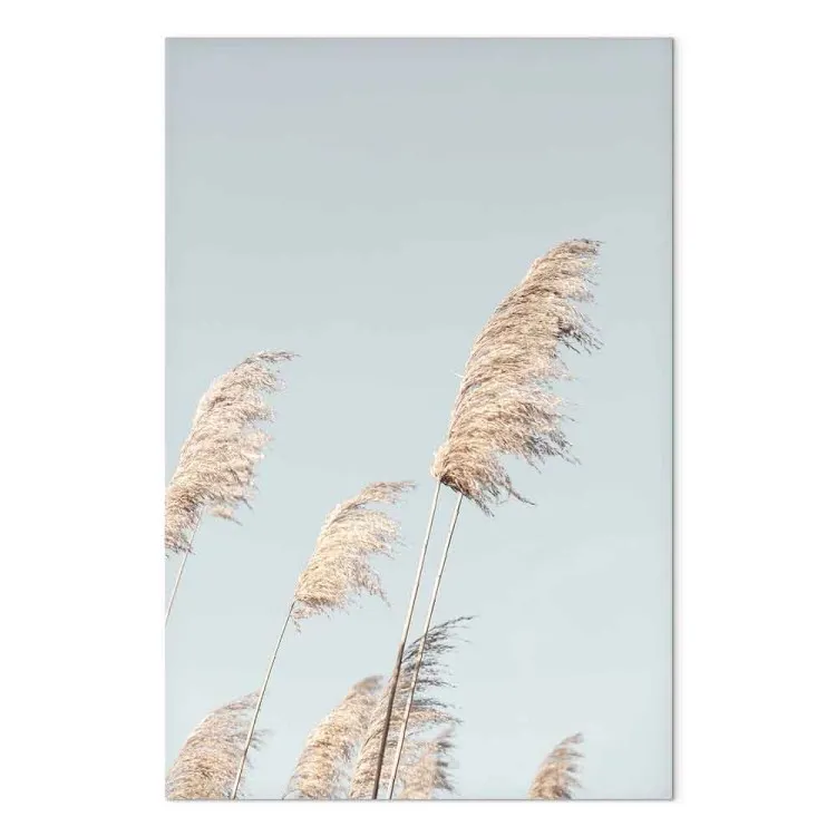 Efemeridade Emplumada (1-parte) vertical - paisagem de prado em estilo boho