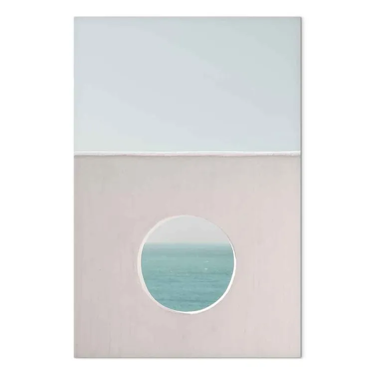 Horizonte Circular (1-parte) vertical - paisagem marinha