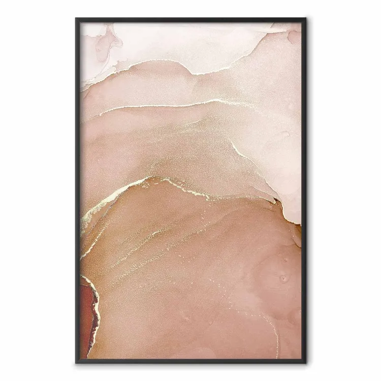 Rajada Cintilante - textura de areia abstrata laranja