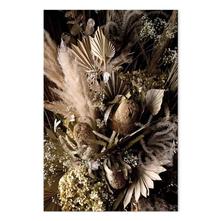 Esplendor Barroco (1 peça) Vertical - buquê de flores em estilo boho