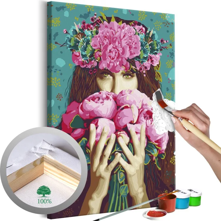 Mulher de olhos verdes
