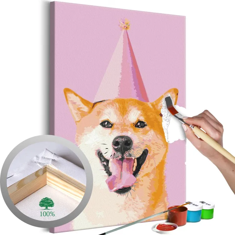 Shiba a rir