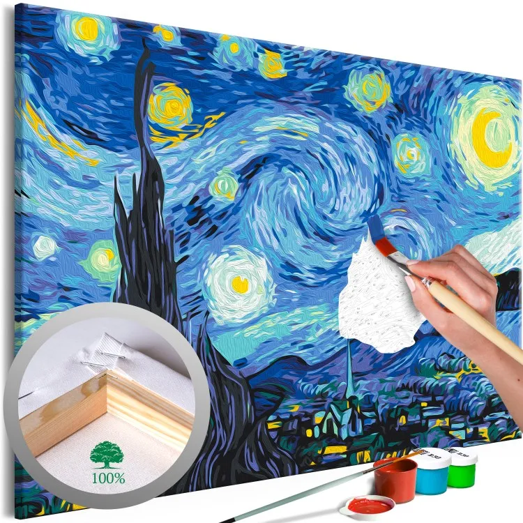 A noite estrelada de Van Gogh