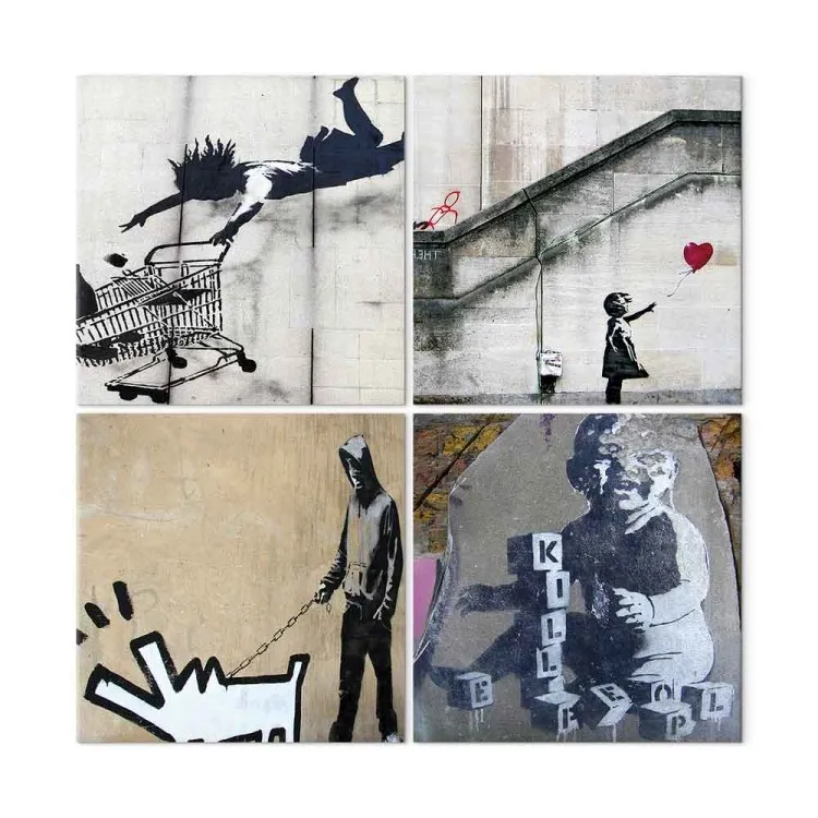 Banksy - quatro idéias orginal