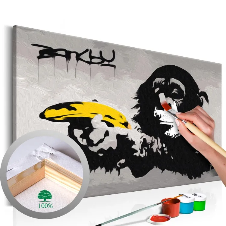Macaco (Banksy Street Art Graffiti)