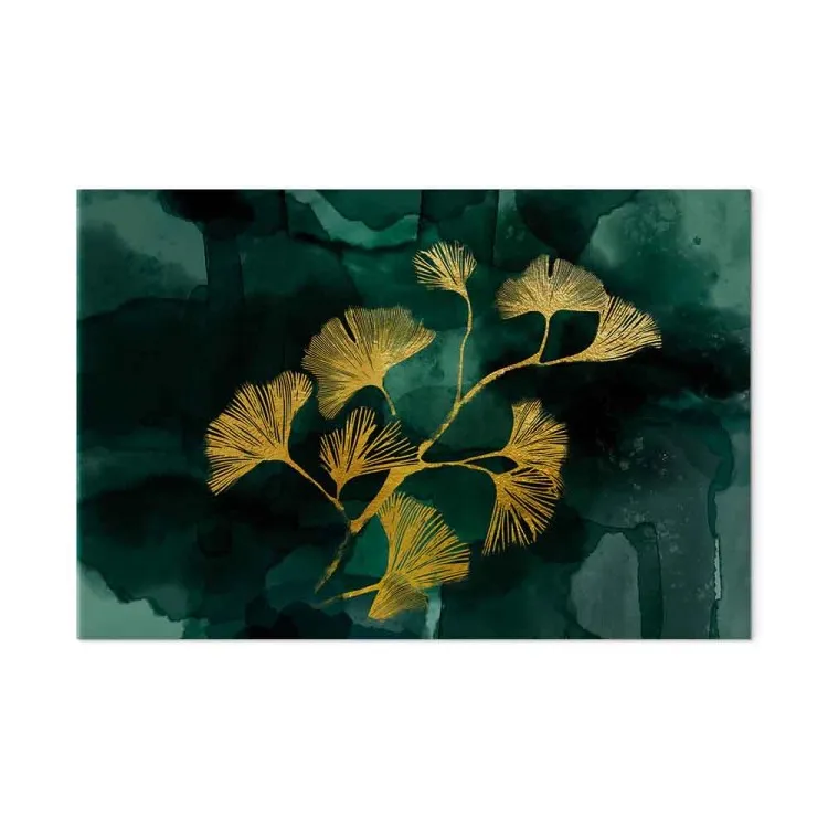 Ginkgo Dourado (1 peça) Largo - paisagem de planta em estilo glamour