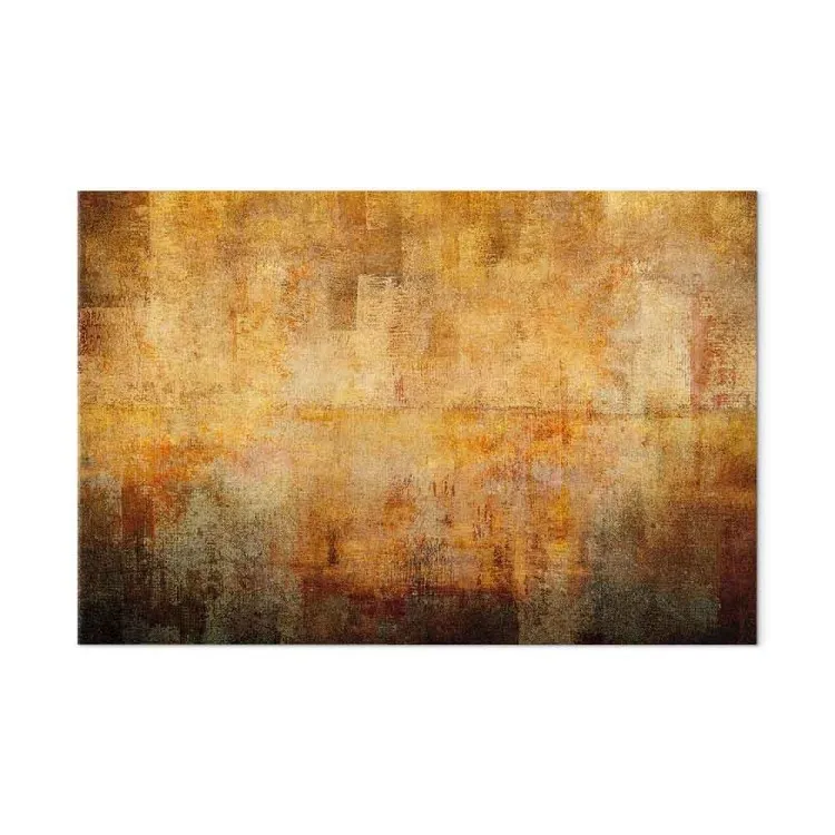 Poder dos Pensamentos (1 peça) Largo - textura abstrata laranja