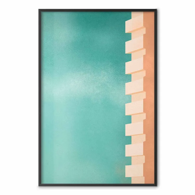 Sacadas do Norte - arquitetura de uma parede em tons pastel contra um céu claro