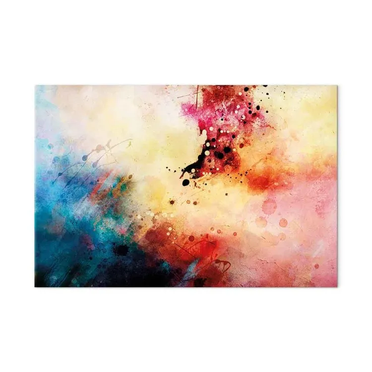 Sinfonia de Cores (1 peça) Largo - aquarela abstrata colorida