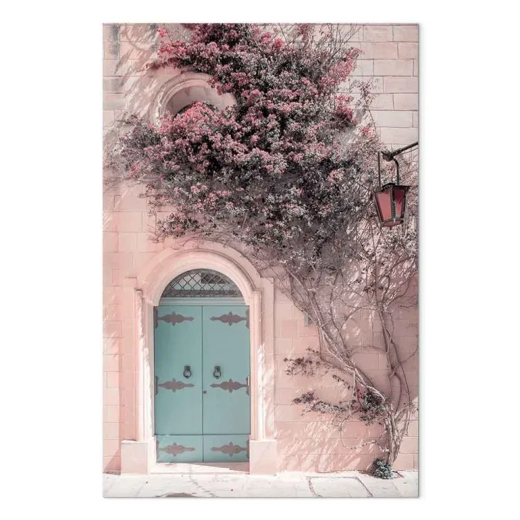 Portas Azuis (1 peça) Vertical - arquitetura em estilo boho