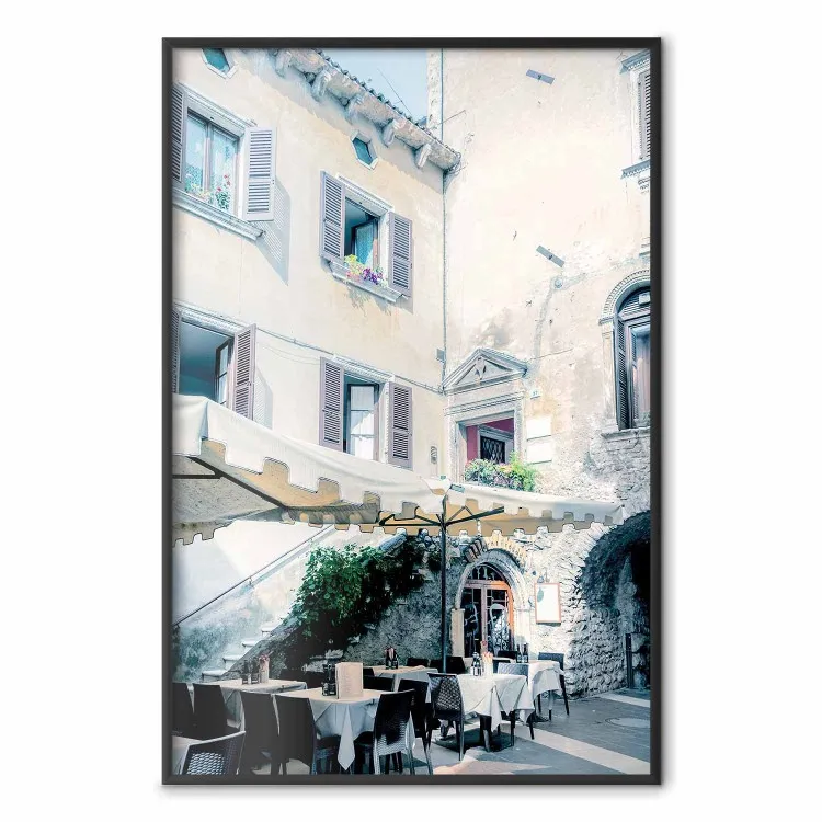 Restaurante Italiano - arquitetura encantadora de uma cidade majestosa