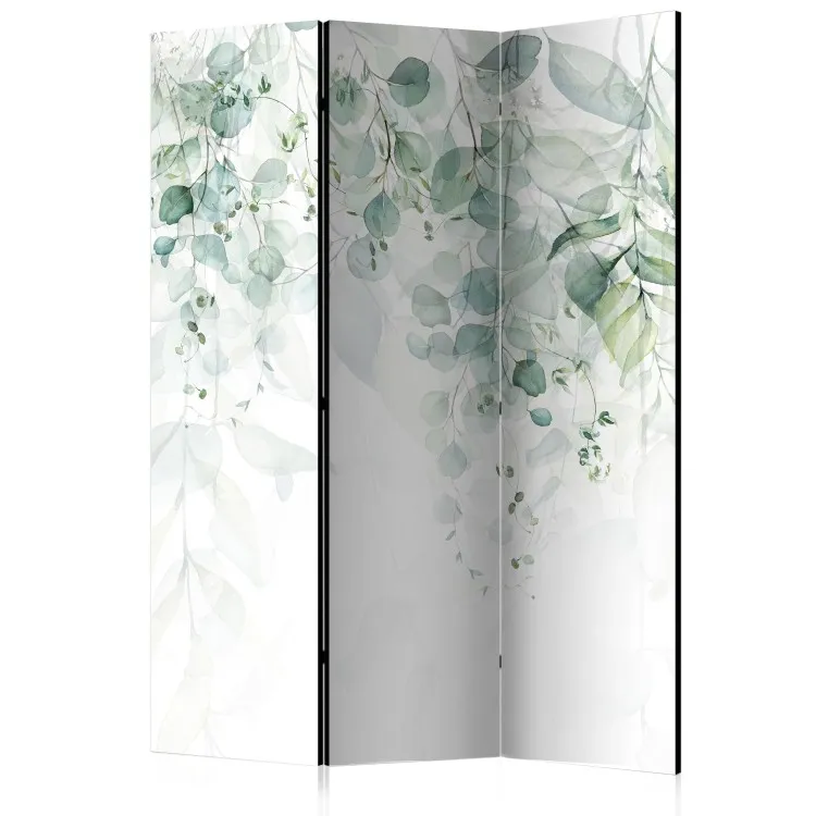 Toque da Natureza - Primeira Variação (3 peças) - Folhas em meio ao branco