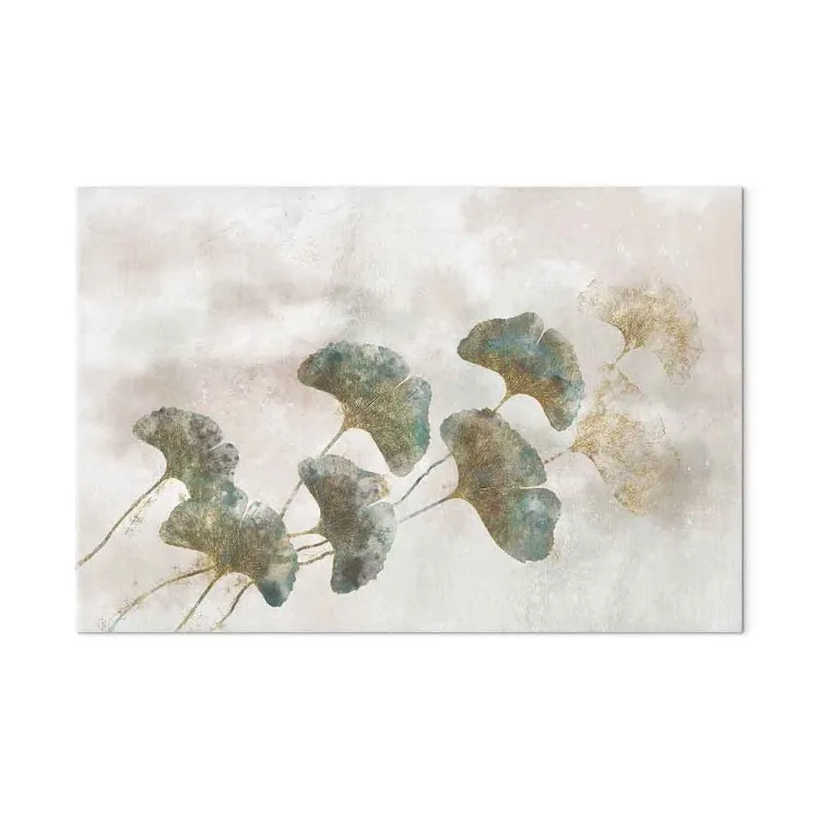 Ginkgo ao Sol (1 peça) Largo - plantas em estilo boho