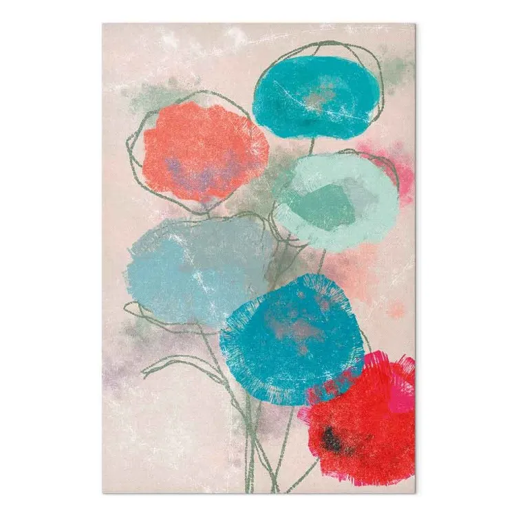 Ramalhete de Primavera (1 peça) Vertical - abstração com motivo floral