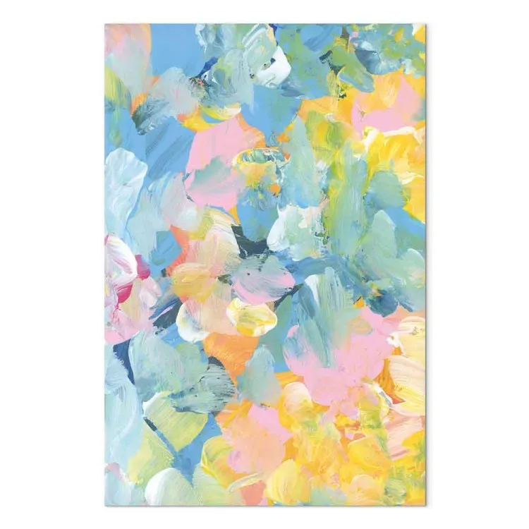 Prado Pintado (1 peça) Vertical - abstração em cores alegres