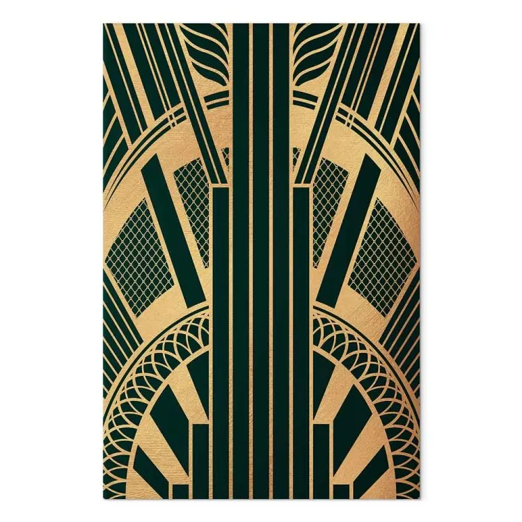 Arranha-céu Art Deco (1 peça) Vertical - abstração geométrica