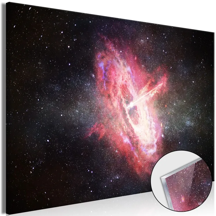 Origens - gráfico com uma supernova contra o vazio cósmico