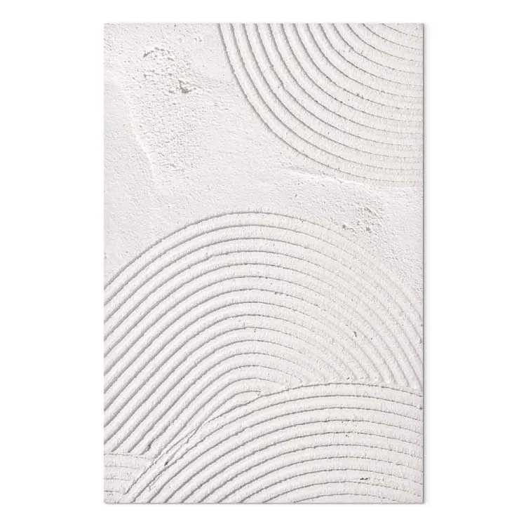 Grooves - Abstract Patterns in Cement With Organic Shapes