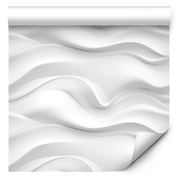 Padrão ondulado - ondas espaciais brancas que se repetem
