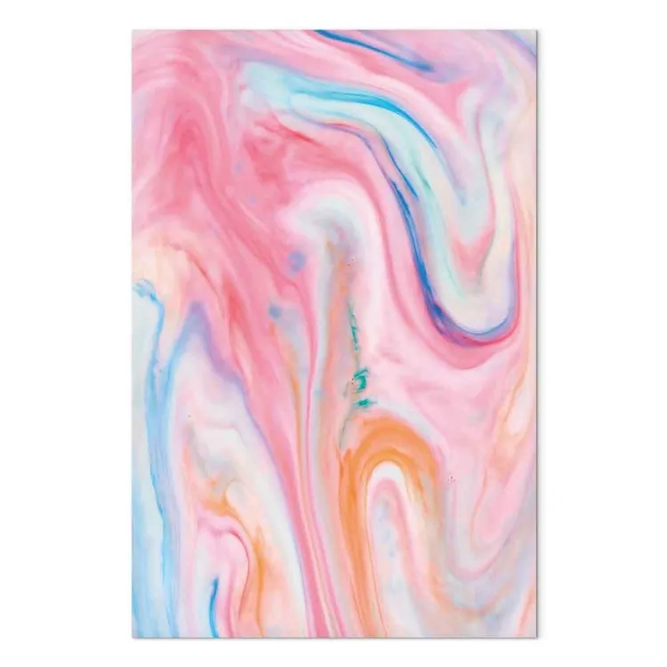 Caleidoscópio cor-de-rosa - cores vibrantes numa disposição dinâmica